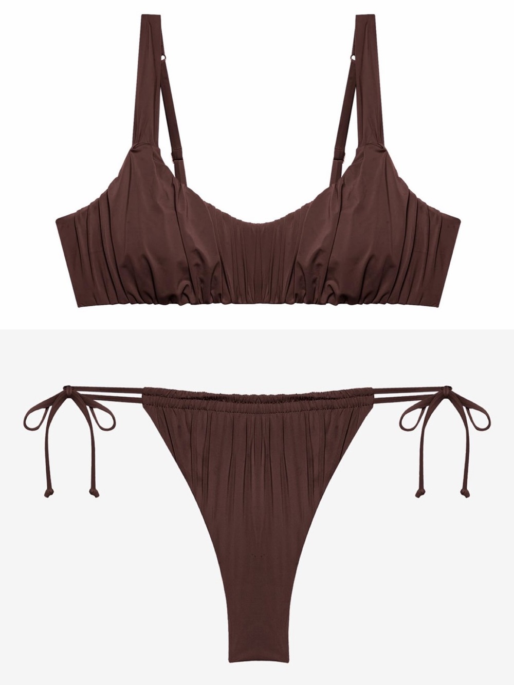 NWT Yamamay Iconic Cocoa Bikini Set